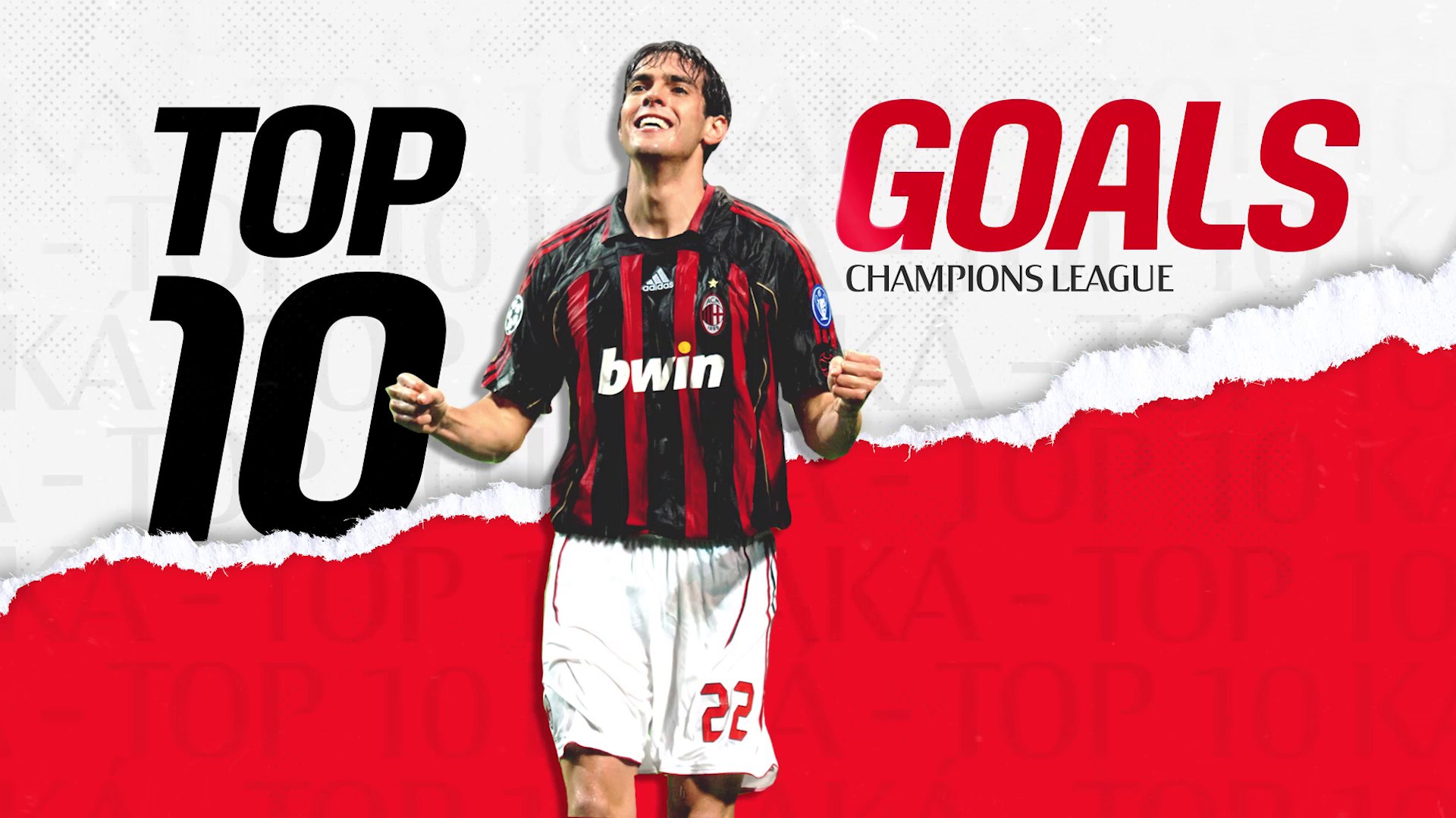 Champions League: la Top 10 Goals di Kaká - video Dailymotion
