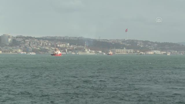 Son dakika haber: ABD savaş gemisi Sarayburnu'nda demirledi