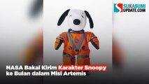 NASA Bakal Kirim Karakter Snoopy Ke bulan Dalam Misi Artemis