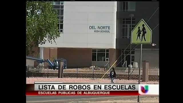 Robo en las Escuelas Públicas de Albuquerque