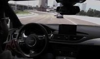 Audi utilizó autopistas locales para realizar pruebas