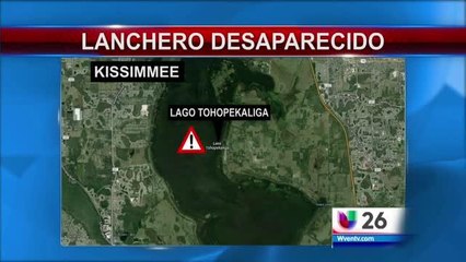 Kissimmee: Se busca a hombre desaparecido en Lago Toho