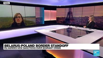 Poland to start building wall as migrants mass at border