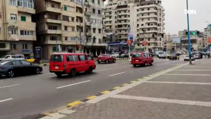 بداية النوة المتوقعة على الإسكندرية