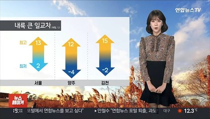 Video herunterladen: [날씨] 동해안 대기 건조 유의…전국 맑고 큰 일교차