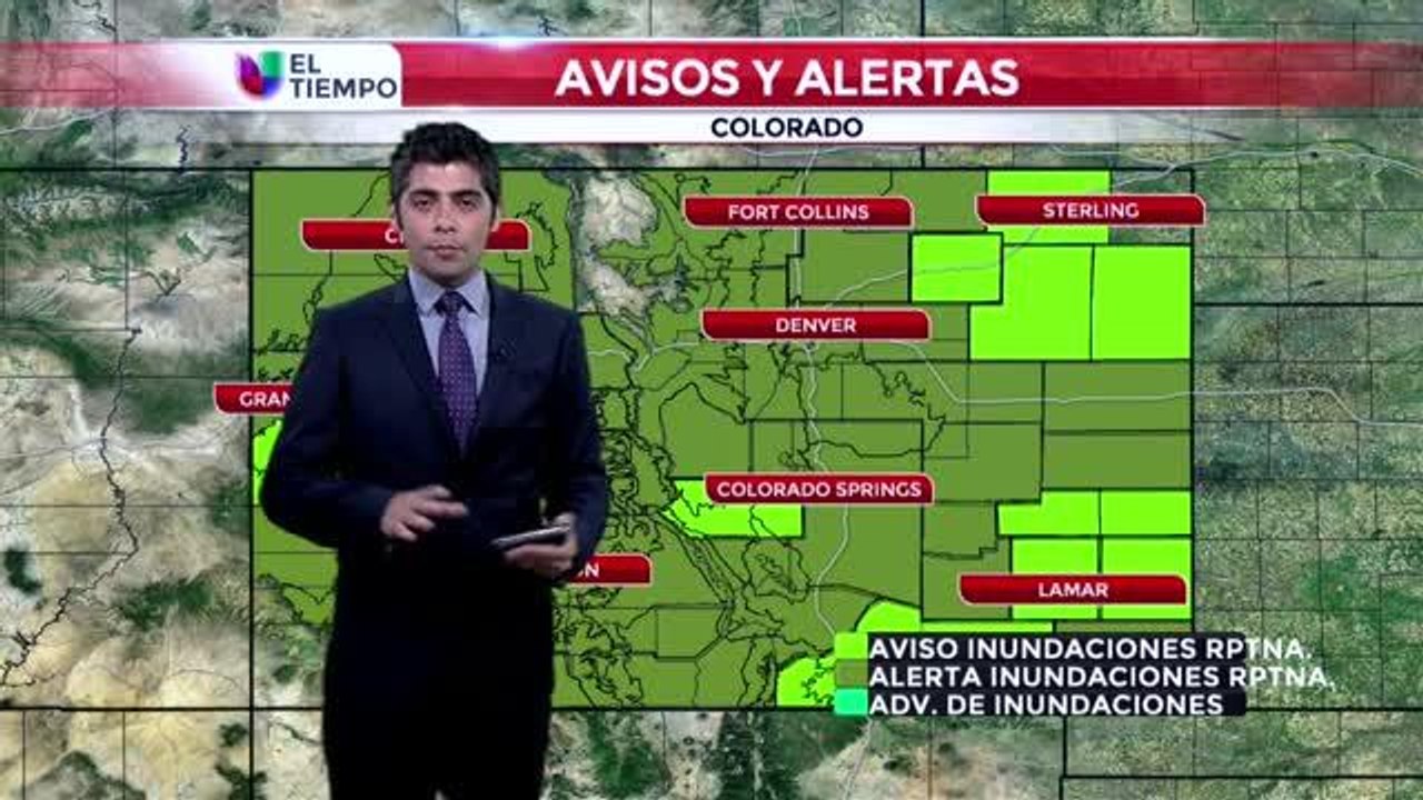 Alto riesgo de inundaciones
