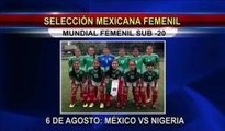 Selección Mexicana Femenil Sub-20 lista para Mundial