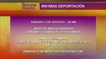 Marcha en el Distrito por un alto a las deportaciones