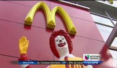 Un Retiro de carne a dejado a la compañía mcdonald's sin carne de hamburguesa y nuggets