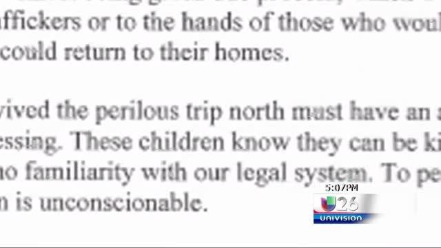 Católicos piden a la Casa Blanca ayuda para niños inmigrantes