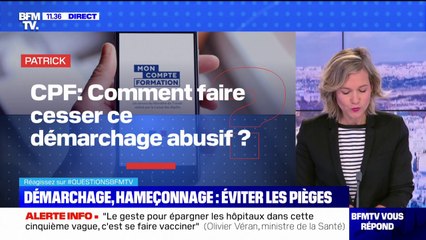 Comment éviter les pièges du hameçonnage au Compte personnel de formation ? - BFMTV répond à vos questions