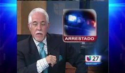 Arrestan sujeto por disparar un arma