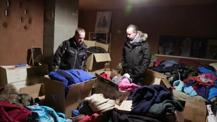 Lumière verte : des bénévoles polonais affichent leur hospitalité en faveur des migrants