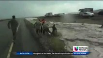 Rescate captado en cámara