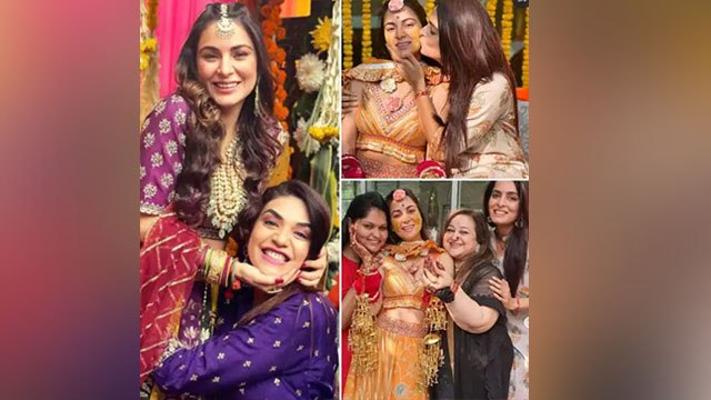 Shraddha Arya Wedding में Kundali Bhagya Serial Star Casts की Masti WATCH VIDEO | Boldsky