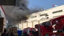 Bursa OSB'de korkutan fabrika yangını! Dumanlar gökyüzünü kapladı