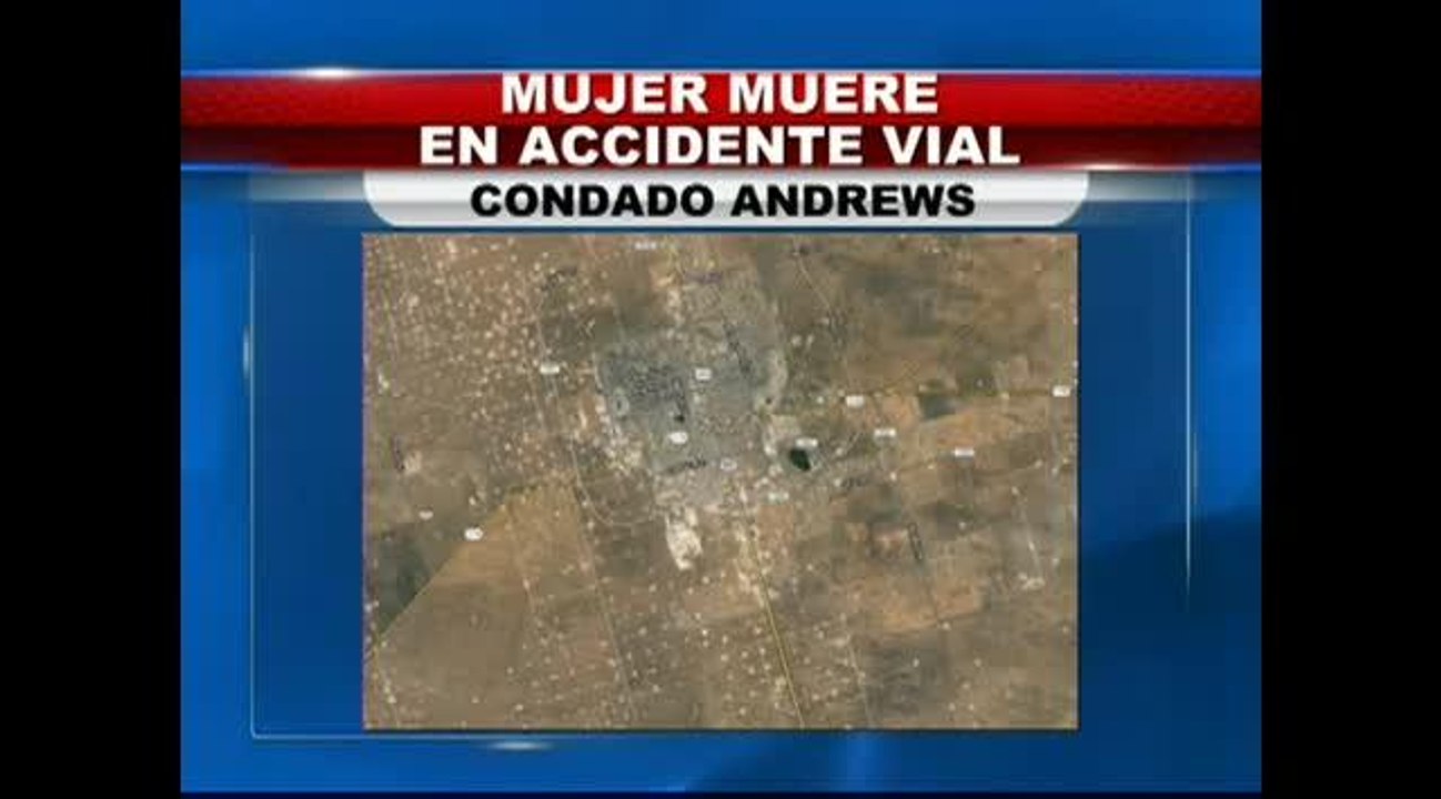 Una mujer fallece en un accidente vial.