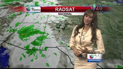Pronostico del tiempo Agosto 12 10pm