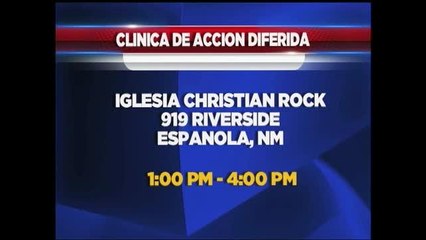 Clínica Gratuita Sobre la Acción Diferida