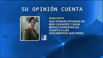 Su opinión cuenta: Licencias de Conducir