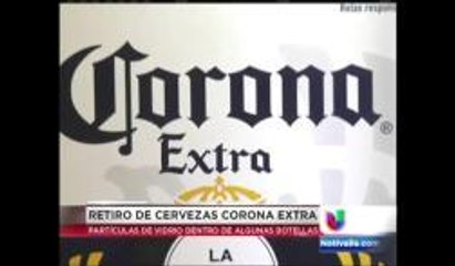 Retiro del mercado de algunas cervezas Corona