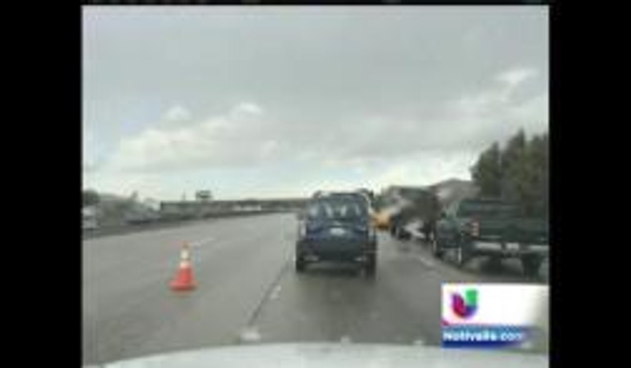 Accidente en la autopista 10