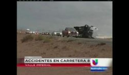 Accidentes en la carretera 8