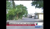Residentes de un parque de casas mobiles dicen vivir con temor