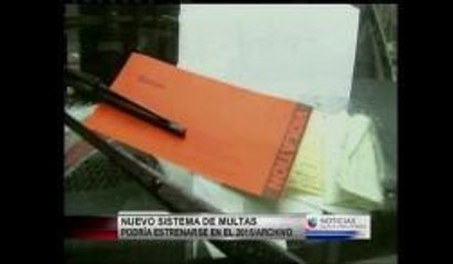 Multas electrónicas