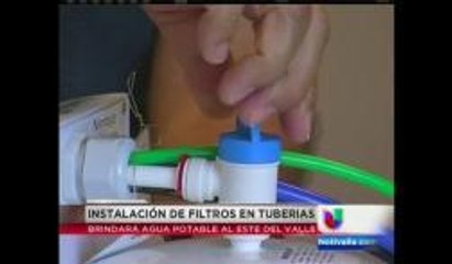 Agua potable para el este del Valle