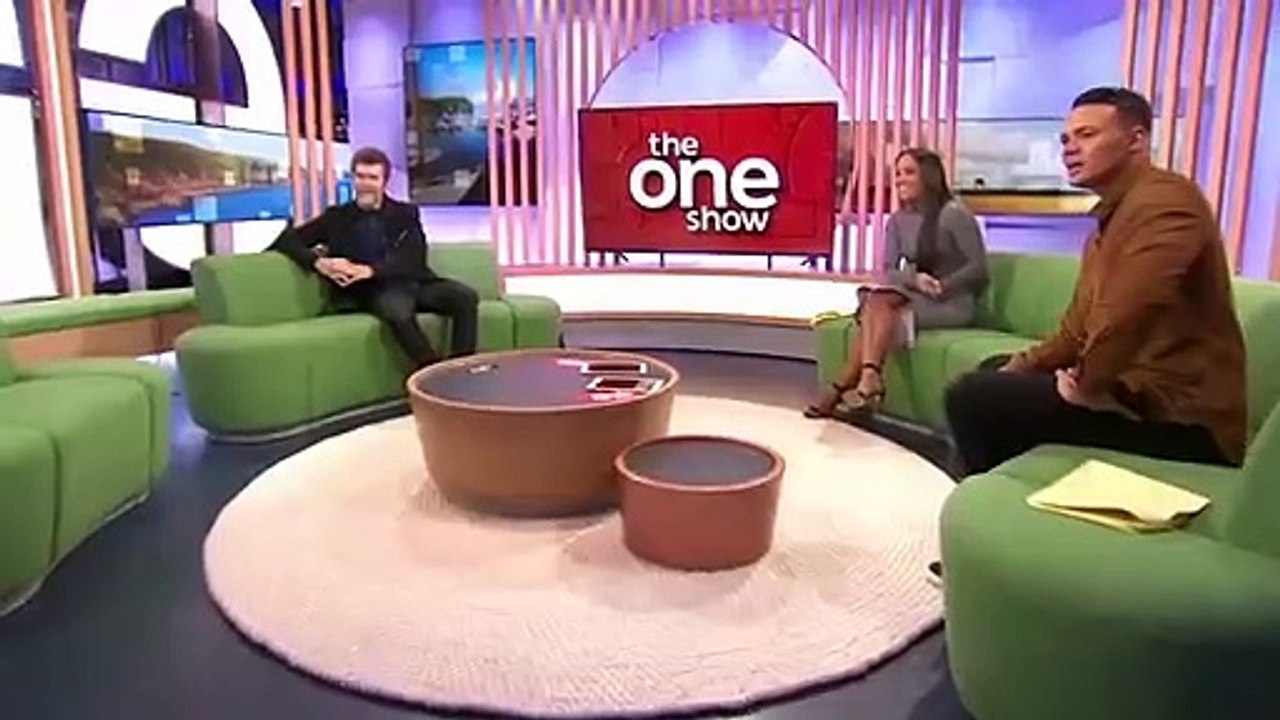 Rhod Gilbert stepped into Nick Knowles' shoes as he took charge of this year's DIY SOS Children In Need special