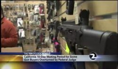 Ten Day Wait Law Overturned