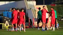 المنتخب المغربي يجري الحصة التدريبية الأخيرة قبل مواجهة غينيا في تصفيات المونديال