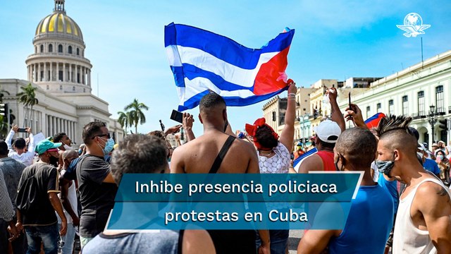 Gobierno cubano frustra protestas pacíficas