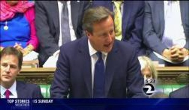 Britain's Cameron Asks For Tough Anti-terrorism Laws