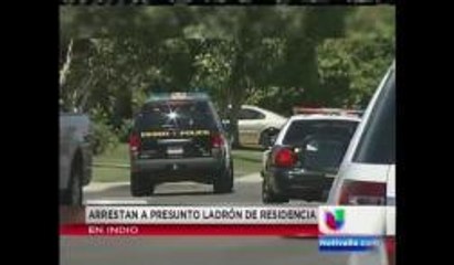 Arrestan aun ladrón en Indio