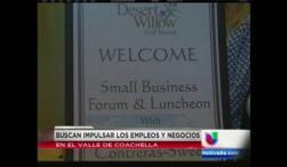 Impulsan negocios en el Valle de Coachella