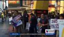 Arrestan a manifestantes en Las Vegas