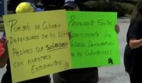 Orlando: Manifestación de ciudadanos venezolanos frente a Consulado Colombiano