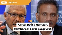 Hamzah Zainudin, ‘diasak’ dengan soalan berhubung kes ‘kartel polis’