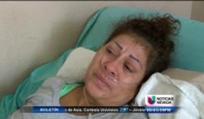 Una mujer de Las Vegas se encuentra entre la vida y la muerte.