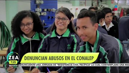 Exhiben presuntos abusos laborales en CONALEP