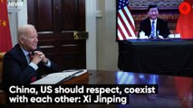 China, US should respect, coexist with each other: Xi Jinping