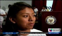 Niños reclaman al presidente Obama detenga las deportaciones