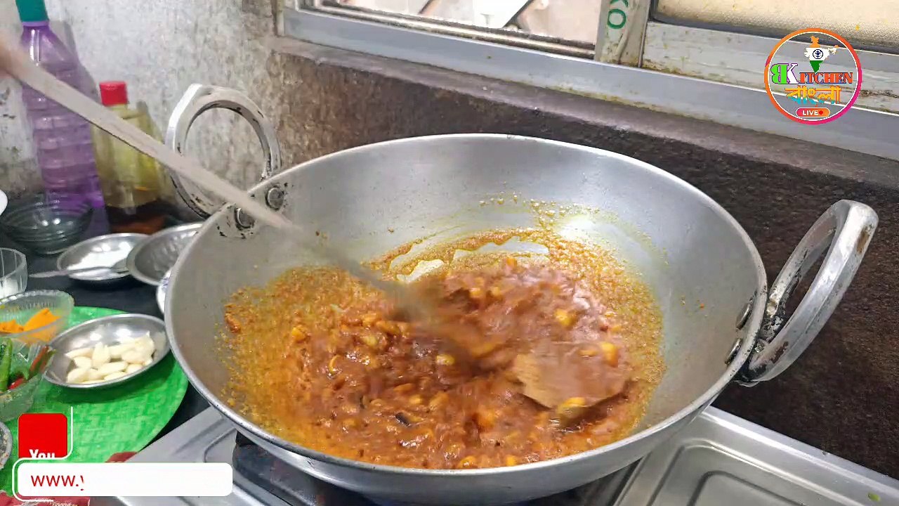 খাসির চর্বি দিয়ে মুরগির মাংস রেসিপি | how to cook | BKitchen Bangla |খাসির মাংসের টেস্ট মুরগির মাংসে কিভাবে পাওয়া যাই জানতে হলে রেসেপি টা দেখুন | NEW SPECIAL CHICKEN DISH