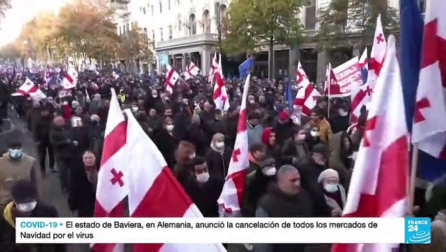 El expresidente de Georgia Mikheil Saakashvili acuerda poner fin a una huelga de hambre de 50 días
