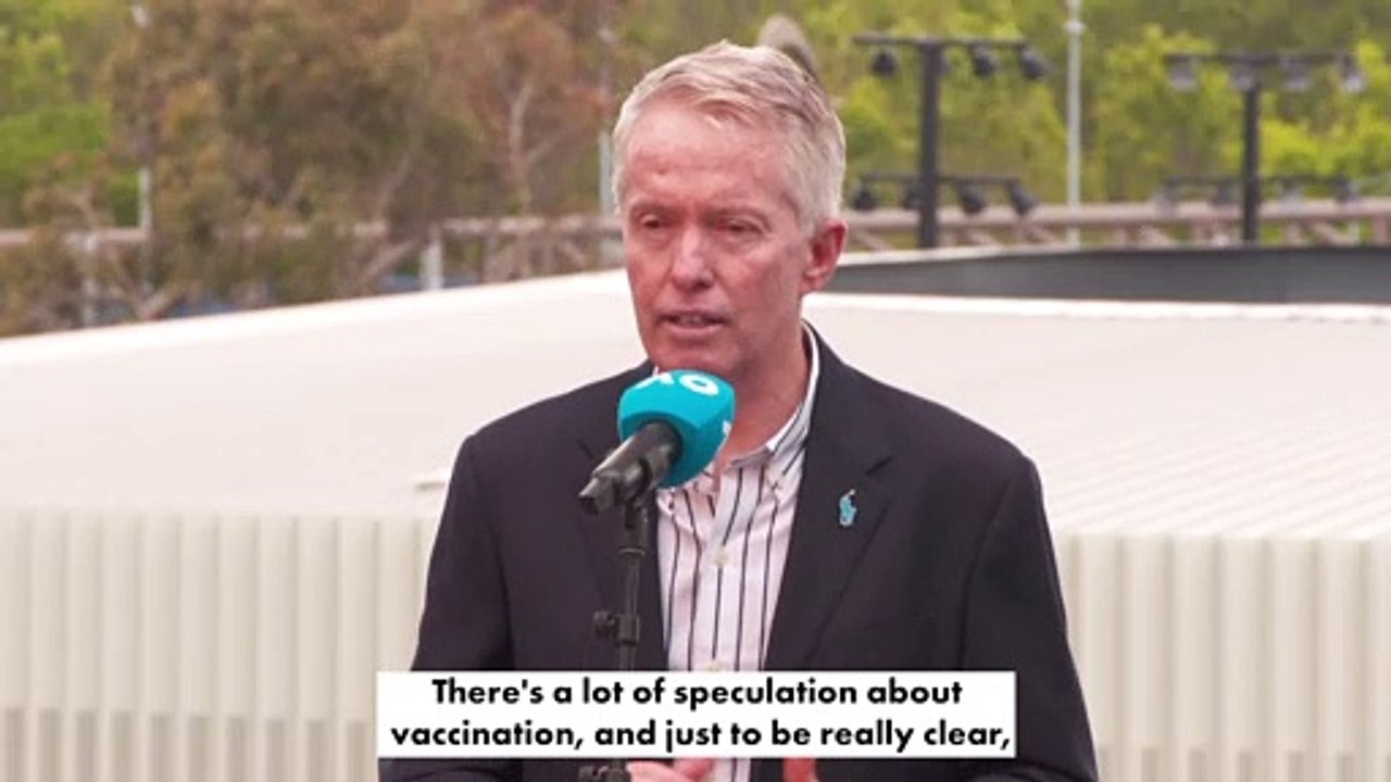 Craig Tiley : "The fans, all the staff and all the players will need  to be vaccinated in order to participate to the Australian Open"