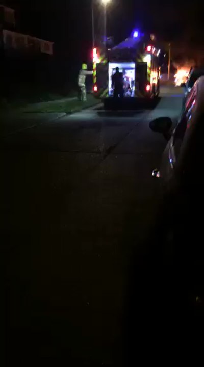 CAR FIRE FEB