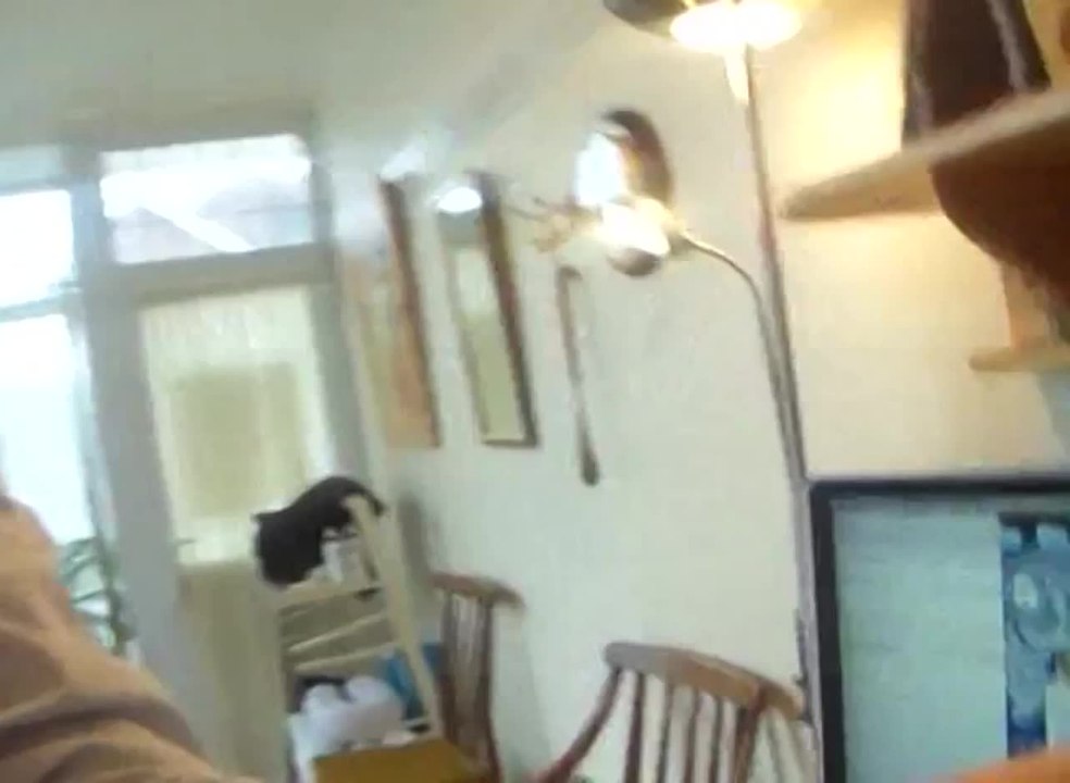 Chiropractor films patients