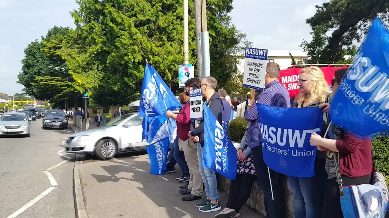 Norton Knatchbull School Strike